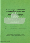 Bunker Sample Record book / Seca Logbook (Sulphur)